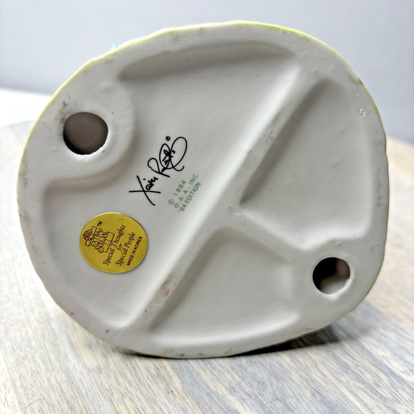 CABBAGE PATCH KIDS PORCELAIN FIGURINE KIDS PLAYING IN DOG HOUSE - Picture 6 of 6